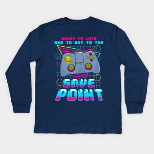 Gamer Video Games Funny Quotes Sayings Geek Kids Long Sleeve T-Shirt